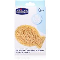 Chicco Silver Ion Sponge 6m+ bath sponge with silver ions for children 1 pc