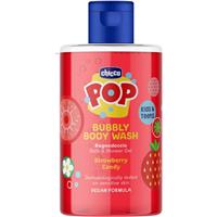 Chicco Pop Bubbly Body Wash shower and bath gel for children Strawberry Candy 300 ml