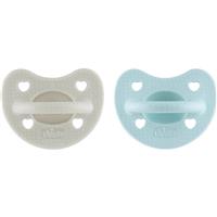 Chicco Physio Forma Luxe dummy 6-16 m Grey/Mint 2 pc