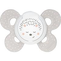 Chicco Physio Comfort Stars/Hedgehog dummy 16-36m+ Night Girl 2 pc
