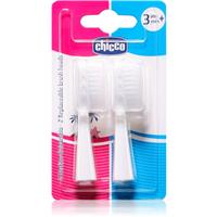 Chicco Replaceable Brush Heads 3y+ toothbrush replacement heads 2 pc