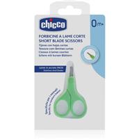 Chicco Short Blade Scissors round tip baby nail scissors 0 m+ 1 pc