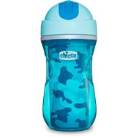 Chicco Sport Blue thermos mug with straw 14m+ 266 ml