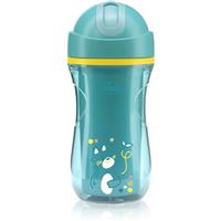 Chicco Sport Cup 14m+ cup with straw Teal 266 ml