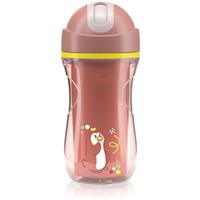 Chicco Sport Cup 14m+ cup with straw Pink 266 ml