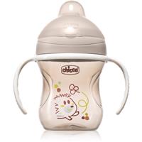 Chicco Training Cup 6m+ training cup with handles Grey 200 ml