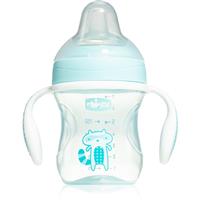 Chicco Transition Cup training cup with handles 4m+ Blue 200 ml
