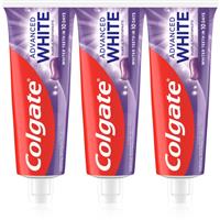 Colgate Advanced White Purple White whitening toothpaste 3x75 pc