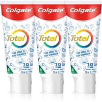 Colgate Total Junior toothpaste for deep teeth and mouth cleaning for children 3x50 ml