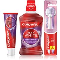 Colgate Max White Purple set for teeth