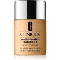 Clinique Anti-Blemish Solutions Liquid Makeup high cover foundation for oily acne-prone skin shade WN 56 Cashew 30 ml