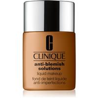 Clinique Anti-Blemish Solutions Liquid Makeup high cover foundation for oily acne-prone skin shade WN 100 Deep Honey 30 ml