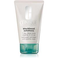 Clinique Blackhead Solutions 7 Day Deep Pore Cleanse & Scrub exfoliating face cleanser to treat blackheads 125 ml
