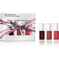 Clinique Holiday Lip + Cheek Oil Trio Set gift set for lips