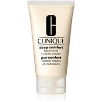 Clinique Deep Comfort Hand and Cuticle Cream deep moisturising cream for hands, nails and cuticles 75 ml