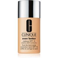 Clinique Even Better Makeup SPF 15 Evens and Corrects corrective foundation SPF 15 shade CN 64 Butterscotch 30 ml