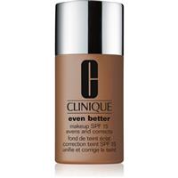 Clinique Even Better Makeup SPF 15 Evens and Corrects corrective foundation SPF 15 shade WN 125 Mahogany 30 ml