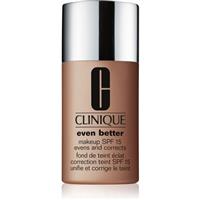Clinique Even Better Makeup SPF 15 Evens and Corrects corrective foundation SPF 15 shade CN 117 Carob 30 ml