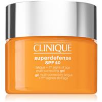 Clinique Superdefense SPF 40 Fatigue + 1st Signs of Age Multi Correcting Gel moisturising gel to treat the first signs of skin ageing SPF 40 30 ml