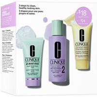 Clinique 3 Steps Skin Care Kit Skin Type 2 gift set for perfect skin cleansing