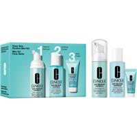 Clinique Mini Kit Clear Skin Routine gift set for perfect skin cleansing