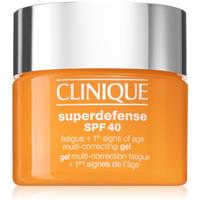 Clinique Superdefense SPF 40 Fatigue + 1st Signs of Age Multi Correcting Gel moisturising gel to treat the first signs of skin ageing SPF 40 50 ml