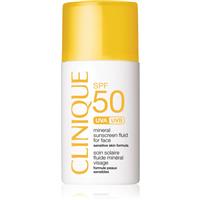 Clinique Sun SPF 50 Mineral Sunscreen Fluid For Face Mineral Sunscreeen Fluid SPF 50 30 ml