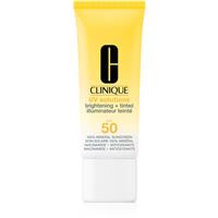 Clinique Sun UV Solutions Brightening Tinted Sunscream SPF50 brightening tinted moisturizer shade Medium Deep 40 ml