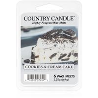 Country Candle Cookies & Cream Cake wax melt 64 g