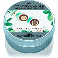 Country Candle Lemon Tea & Roses tealight candle 42 g