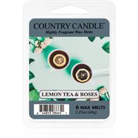 Country Candle Lemon Tea & Roses wax melt 64 g