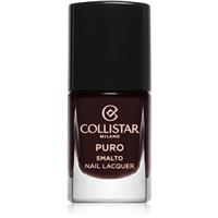 Collistar Puro Long-Lasting Nail Lacquer long-lasting nail polish shade 581 Rossonero 10 ml