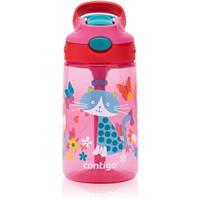 Contigo Gizmo Flip bottle for water for children Cherry Cat 420 ml