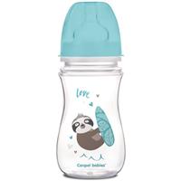 Canpol babies Exotic Animals baby bottle Blue 240 ml