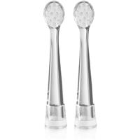 Concept ZK0031 Small toothbrush replacement heads for children Transparent 2 pc