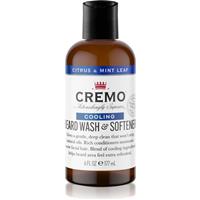 Cremo 2 in 1 Beard Wash & Softener beard shampoo for men Citrus & Mint Leaf 177 ml