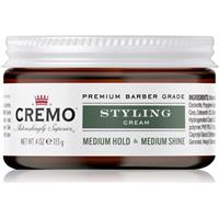 Cremo Hair Styling Cream Medium Styling moisturising styling cream for hair for men 113 g