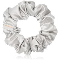 Crystallove Silk Scrunchie silk scrunchie Silver 1 pc