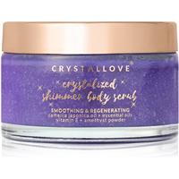 Crystallove Amethyst Shimmer Body Scrub body scrub 200 g