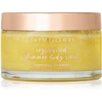 Crystallove Clear Quartz Shimmer Body Scrub body scrub 200 g