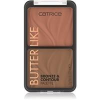 Catrice Butter Like Bronze & Contour contouring palette with bronzer shade 020 Shape It My Way 9 g
