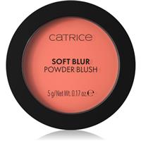 Catrice Soft Blur Powder Brush powder blusher with matt effect shade 020 Coral Cloud 5 g