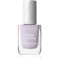 Catrice Sheer Beauties Strengthening Nail Polish strengthening nail polish shade 080 Lavender Whispers 10.5 ml
