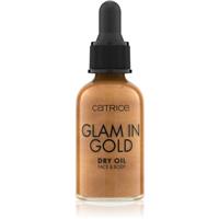 Catrice Glam In Gold Dry Oil shimmering dry oil for face and body shade 010 Stay Golden! 30 ml