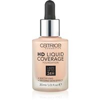 Catrice HD Liquid Coverage foundation shade 010 Light Beige 30 ml