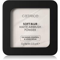 Catrice Soft Blur Matte Airbrush Powder mattifying fixing powder shade 001N 10 g