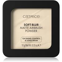 Catrice Soft Blur Matte Airbrush Powder mattifying fixing powder shade 002W 10 g