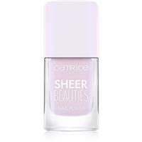 Catrice Sheer Beauties nail polish shade 100 Lavender Whispers 10.5 ml