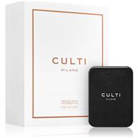 Culti Car Diffuser Black Tessuto car air freshener + one refill 73x53 cm