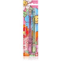 Curaprox Limited Edition Flowers toothbrushes 12460B Velvet 2 pc
